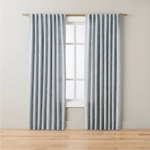 Heathered Slub Curtain Panel - Hearth & Hand with Magnolia( set of 2)
